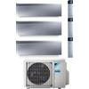 DAIKIN CONDIZIONATORE DAIKIN EMURA SILVER TRIAL SPLIT 7000+7000+9000 BTU INVERTER R32 3MXM52 A+++ WIFI