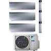 DAIKIN CONDIZIONATORE DAIKIN EMURA SILVER TRIAL SPLIT 7000+9000+15000 BTU INVERTER R32 3MXM52 A+++ WIFI
