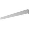 Plafoniera Lineare Alluminio da soffitto per Striscia LED 1 e 2 metri Variante Lunghezza 2 Metri