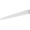 Plafoniera Lineare Bianca da soffitto in Alluminio per Striscia LED 1 e 2 metri Variante Lunghezza 1 Metro