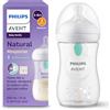 Philips Avent Biberon Natural Response - Biberon da 260 ml con valvola Airfree, senza BPA per neonati da 1 mese in su, con motivo di orso (modello SCY673/82)