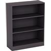 Vida Designs Cambridge - Libreria bassa a 3 ripiani, in legno, per ufficio, soggiorno, Grigio