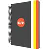 Collins Debden Delta FP51M.44-2324, Agenda accademica 2023-24, formato A5, giornaliera, da agosto 2023 ad agosto 2024, colore arancione, da agosto 2023 a metà anno