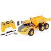 Carson 500907669 1:20 Dumper Volvo A40G 100% RTR - Veicolo da cantiere telecomandato per bambini da 8 anni, escavatore RC con funzioni, batterie e telecomando inclusi, giallo