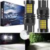 NATGIC 7443 T20 W21/5W Lampadina led, Illuminazione a 360° e Luminosità 300% 6500K Xenon Bianco Auto Lampadine di Ricambio a Led per la Luce di Backup, Luci Posteriori, Luce di Marcia Diurna (2 Pezzi)