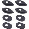 eMagTech 8 pz Anteriore Posteriore Moto Indicatore di Girata Adattatore Distanziali Nero Compatibile con Honda MSX125 MSX125SF CBR600RR CBR900RR CBR1000RR