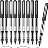 OFFCUP Penne Gel, 10Pcs Penna a Sfera, 0.5MM Penna Roller a Inchiostro Liscio ad Asciugatura Rapida Punta Fine Penne a Inchiostro Liquido Liscio Forniture di Cancelleria per Scuola Ufficio