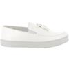UOMO DESIGN - Mocassino Slip-on Casual Uomo Sobro Chic Serata - Marc, Bianco P, 41 EU