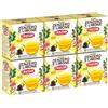 CRASTAN 1870 - Capsule Compatibili Dolce Gusto - Infuso al Gusto Zenzero e Limone - 6 Box da 10 per un Totale di 60 Capsule - Senza Zuccheri Aggiunti - Senza Glutine