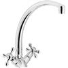 Kippen 5022S2 - Rubinetto Monoforo per Lavello Modello Diamond