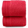 Top Towel - Premium - Asciugamani da bagno - 2 asciugamani viso o bidet - 100% Cotone - 600 Grammi