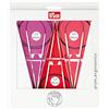 Prym - Prym ergonomics (80 cm, 3,00-4,00 mm) set di ago circolare - 1 set
