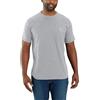 Carhartt, Pocket T-shirt a manica corta Force®, Relaxed Fit Uomo, Heather Grey , XXL