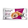 Feeling OK - Croissant ripieno alla crema di cacao 65 g Start 1