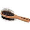CAMON SPAZZOLE DOPPIE OVALE MEDIUM IN LEGNO B221/D