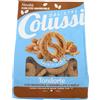 Colussi Frollini con miele e mandorle caramellate| Farina poco raffinata 100% italiana | Latte fresco e uova italiani | Sapore autentico | Buoni da inzuppare | Confezione riciclabile da 500 g