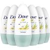 Dove Go Fresh - Deodorante antitraspirante roll-on con pera e aloe, 0,35 kg