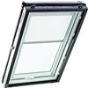 Roto Tenda Oscurante Originale Roto ZRV - Guide di Scorrimento Laterali Argento - per Finestre da Tetto delle Serie R4/R7 e Classic 43/73 - Dimensioni 074/160 | 07/16 - Colore del Tessuto Bianco