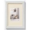 walther design Bianco Polare 40 x 50 cm con passe-partout, Home Cornice in Legno HO050V
