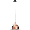 V-TAC PORTALAMPADA E27 PENDENTE RAME D230 VT-8230 -LED3715