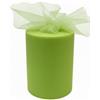 Generico Rotolo Tulle H 12,5 CM X 100 MT, Verde Lime, bobina