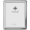 Lawrence Frames Steel Picture Frame Size: 10cm x 13cm , Colour: Polished Silver Plate with Bead Border