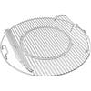 onlyfire Griglia di Cottura in Acciaio Inossidabile,Griglia per Barbecue con Diametro 54,5 cm, Doppia Apertura Laterale con Manico Staccabile,per Weber Gourmet BBQ System