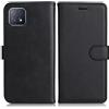 DENDICO Cover per Oppo A73 5G / Oppo A72 5G / Oppo A92S / Oppo Reno 4Z, Premium Portafoglio PU Custodia in PU Pelle, Flip Libro TPU Bumper Caso per Oppo A73 5G / Oppo A72 5G / Oppo Reno 4Z, Nero