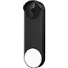 honecumi Custodia in silicone per campanello Google Nest (a batteria), custodia protettiva in silicone, compatibile con Google Nest Doorbell (versione batteria), accessori per il campanello