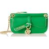 Love Moschino JC4028PP1GLC0, Borsa a Spalla, Donna, Verde, Taglia unica