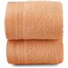 Top Towel - Premium - Asciugamani da bagno - 2 asciugamani viso o bidet - 100% Cotone - 600 Grammi