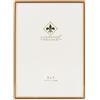 Lawrence Frames 5x7 Simply Gold Metal Picture Frame Cornice portafoto, Vetro e Metallo, Oro