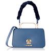 Love Moschino, JC4390PP0FKO0, Borsa a Spalla Donna , Blu, Taglia unica