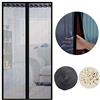 SUNJUN Zanzariera Magnetica per Porte Chiusura Automatica Tendina Anti Zanzare Mosche Insetti Tenda per Porte Finestre Balcone Soggiorno Mantiene Stanza Traspirante Senza Zanzare (120 x 220 cm, nero)