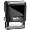 trodat Timbro di testo PERSONALIZZATO Trodat Printy 4911 fino a 4 righe - dimensione max personalizzazione 38x14 mm - 11662