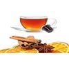 Kickkick Arancia e Cannella Capsule Compatibili Nespresso (50PZ) Made in Italy Tisana alla Cannella e Arancia Naturale Cialde Solubili per Macchina da Caffè Nespresso