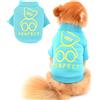 PAIDEFUL Pigiama per Cani di Taglia Piccola Media Maglioni Foderato in Pile Camicie Cappotto Caldo Pullover Invernale Cucciolo Chihuahua Abbigliamento per Gatti Clima Freddo Autunno Blu L