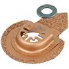 wolfcraft Lama levigatrice per multifunzione PRO con riporto in metallo duro, attacco universale, 3954000