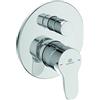 Ideal Standard - Cerabase, Miscelatore monocomando per vasca o doccia ad incasso, Due vie, Parti esterne, Cromato