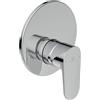 Ideal Standard - Cerafine O, Miscelatore monocomando per doccia ad incasso, Una via, Parti esterne, Cromato
