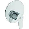 Ideal Standard - Cerabase, Miscelatore monocomando per doccia ad incasso, Una via, Parti esterne, Cromato