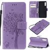 Fatcatparadise Cover per Samsung Galaxy A50/A50S/A30S, Custodia Samsung A50/A50S/A30S, Custodia Portafoglio a Libro in Pelle Flip Cover e TPU Silicone con Funzione Supporto Magnetica (Lavanda)