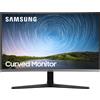 Samsung Monitor led 27'' Samsung VA curvo 1920 x 1080pixel Full HD/4ms/Blu/Grigio [LC27R500FHPXEN]