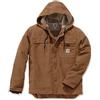 Carhartt Giacca Da Lavoro Vestibilità Comoda In Tessuto Washed Duck, Con Fodera In Tessuto Sherpa, Uomo, Marrone (Carhartt), S