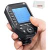Godox XproII-S Trigger TTL 2.4G Wireless High Speed Sync 1/8000s, 11 funzioni personalizzabili, 5 pulsanti di gruppo, 4 pulsanti funzione offrono una comoda manipolazione Compatibile con Sony