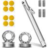 YOSTAR Confezione di cuscinetti professionali con 2 x 8 sfere KK Unresponsive Bearing + 2 cuscinetto reattivo + 1 dispositivo di rimozione dei cuscinetti Yoyo + 8 cuscinetto in silicone reattivo + 4 Asse