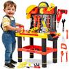 Kinderplay banco da lavoro bambini 2 anni, Tavolo Attrezzi con 50 Accessori, banco attrezzi bambini 2 anni, Giocattolo Officina, KP2646
