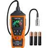 TOPTES Rilevatore di Gas, TopTes PT520A Rilevatore di Gas Naturale con Sonda da 43.5 cm per rilevando perdite di gas combustibile come il Propano (3 batterie AAA incluse, Manuale Utente Italiano) - Arancione