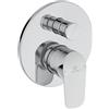 Ideal Standard - Ceraflex, Miscelatore per vasca o doccia ad incasso, Due vie, Parti esterne, Cromato