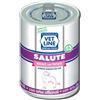 Vetline Vet Line Salute Maiale con Patate Alimento Umido Monoproteico per Cani VetLine, 400-gr